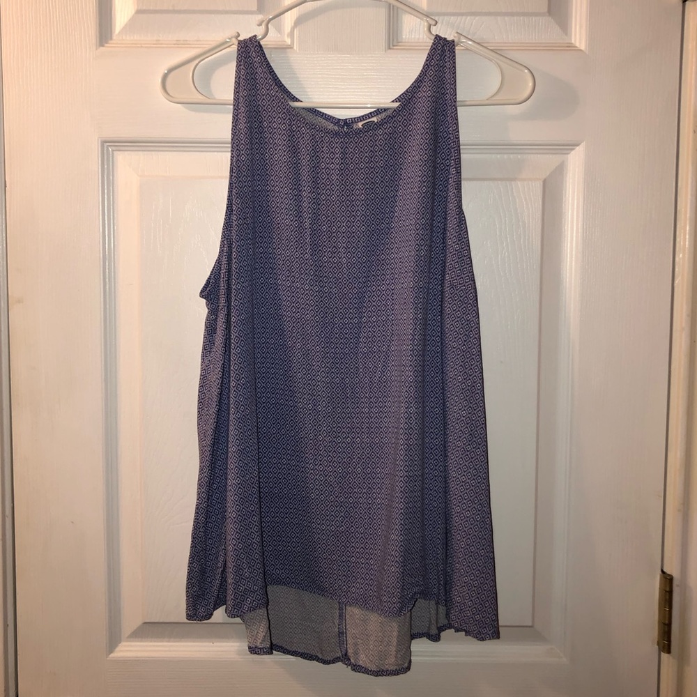 Blue Diamond Tank Top